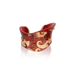 Silvia Furmanovich Marquetry Kashmir Asymmetric Cuff