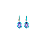 Irene Neuwirth 'Gemmy Gem' One-of-a-kind Studded Gem Drop Earrings