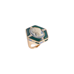 Francesca Villa 'In Your Element' Vintage Cameo Oracle Ring