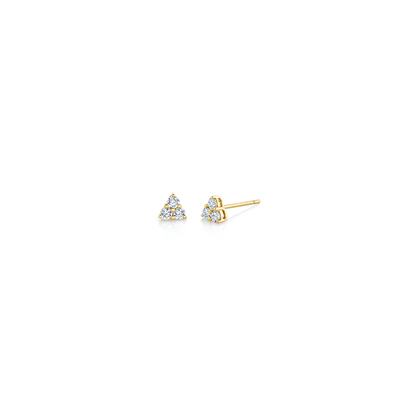 Anita Ko Small Trillion Diamond Studs