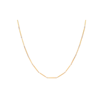 Caroline Ellen Bar Chain Necklace