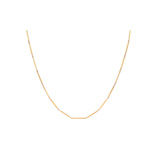 Caroline Ellen Bar Chain Necklace
