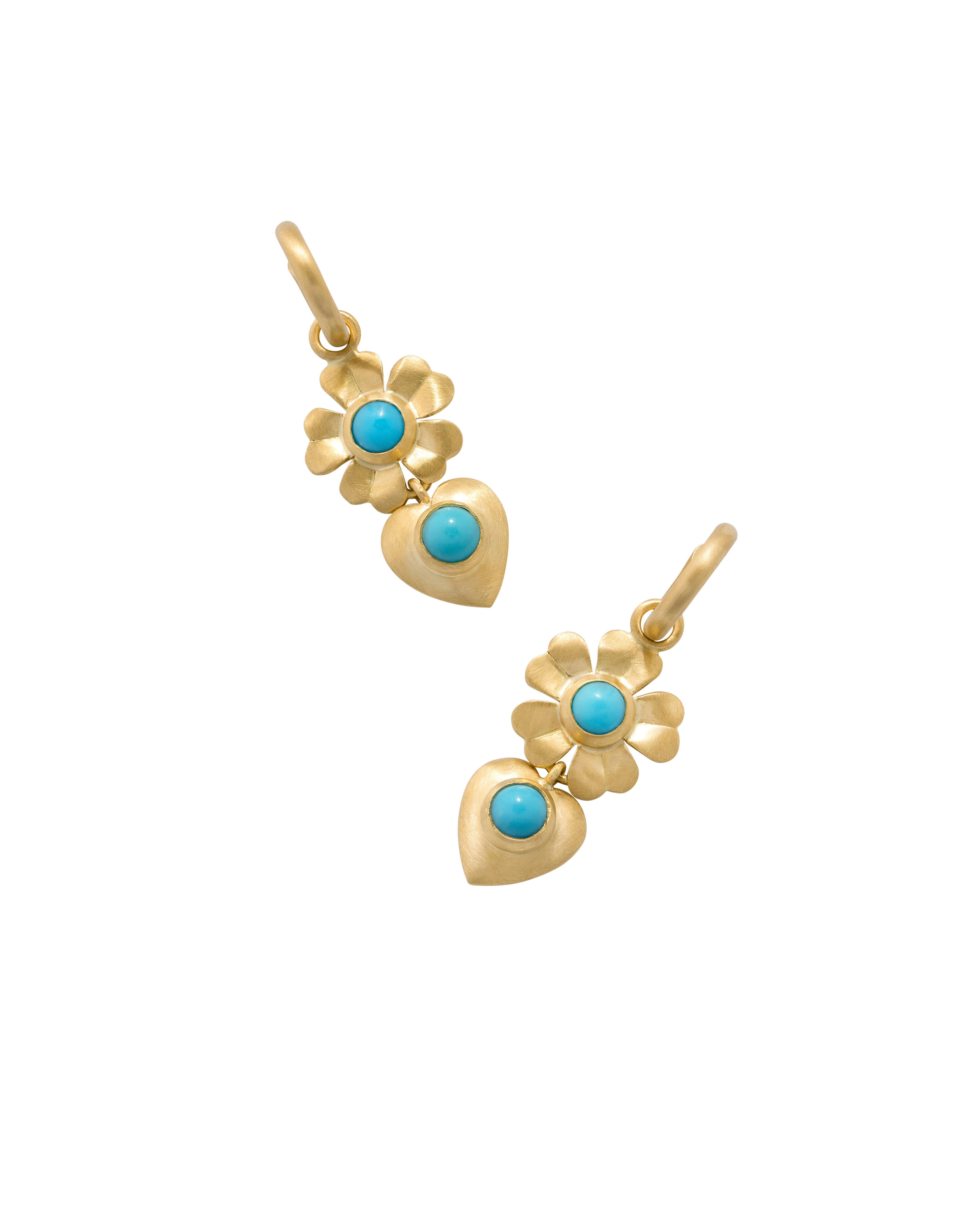 Irene Neuwirth 'Golden Blossom' Love Earrings