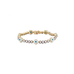 Sylva & Cie Evil Eye Bracelet