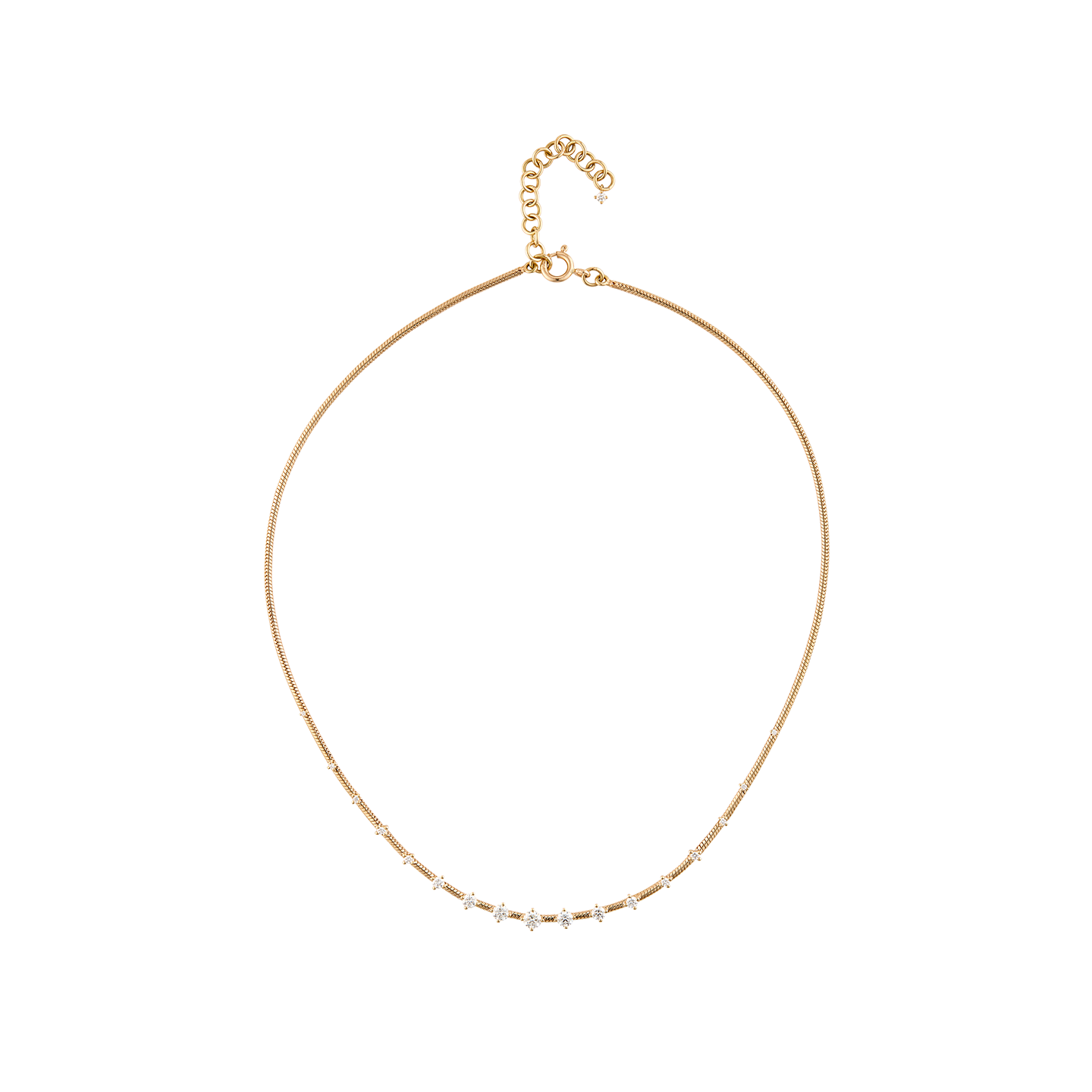 Fernando Jorge 'Parallel' Diamonds on Chain Necklace