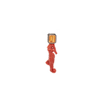 Dezso Coral Seahorse Charm with Citrine