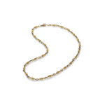 Sylva & Cie Gold Wheel Necklace
