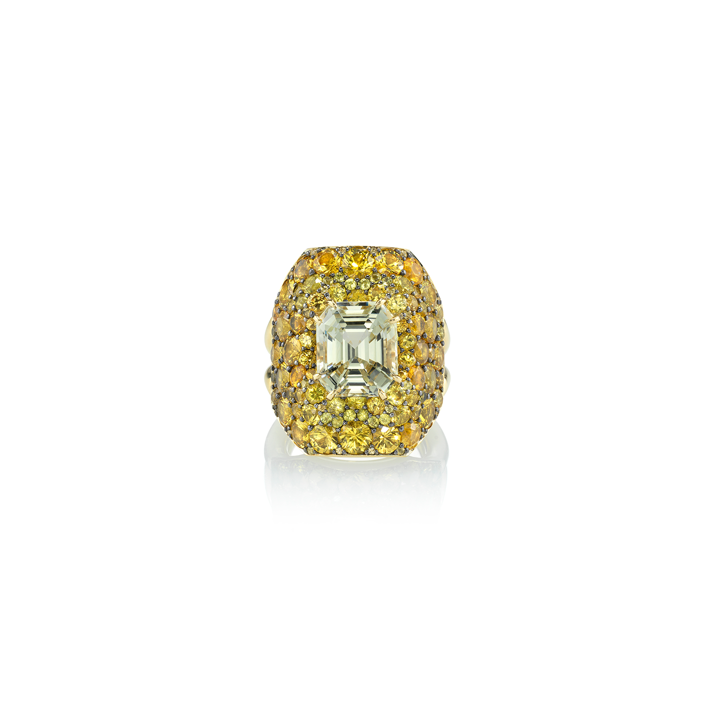 VRAM One-of-a-Kind Topo Sapphire Ring