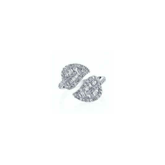Anita Ko Small Leaf Diamond Ring