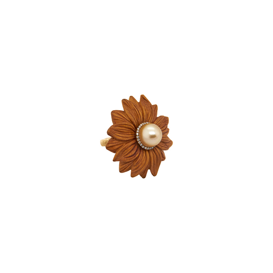 Silvia Furmanovich Carved Flower Ring