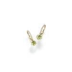 Irene Neuwirth 'Tropical Flower' One-of-a-Kind Carved Peridot Earrings