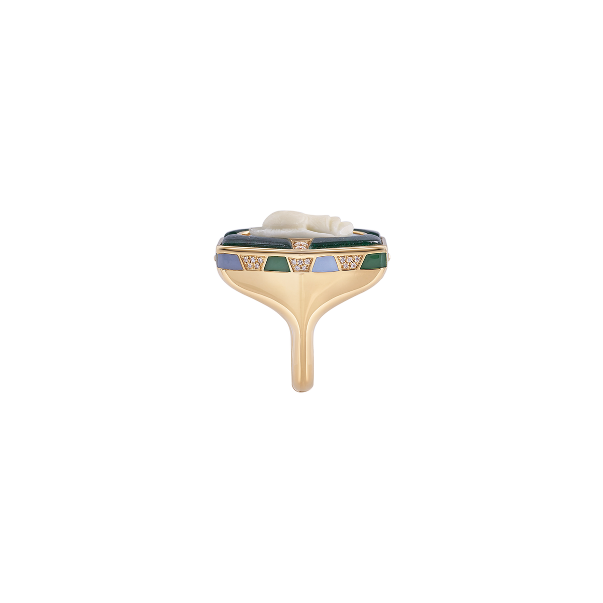 Francesca Villa 'In Your Element' Vintage Cameo Oracle Ring