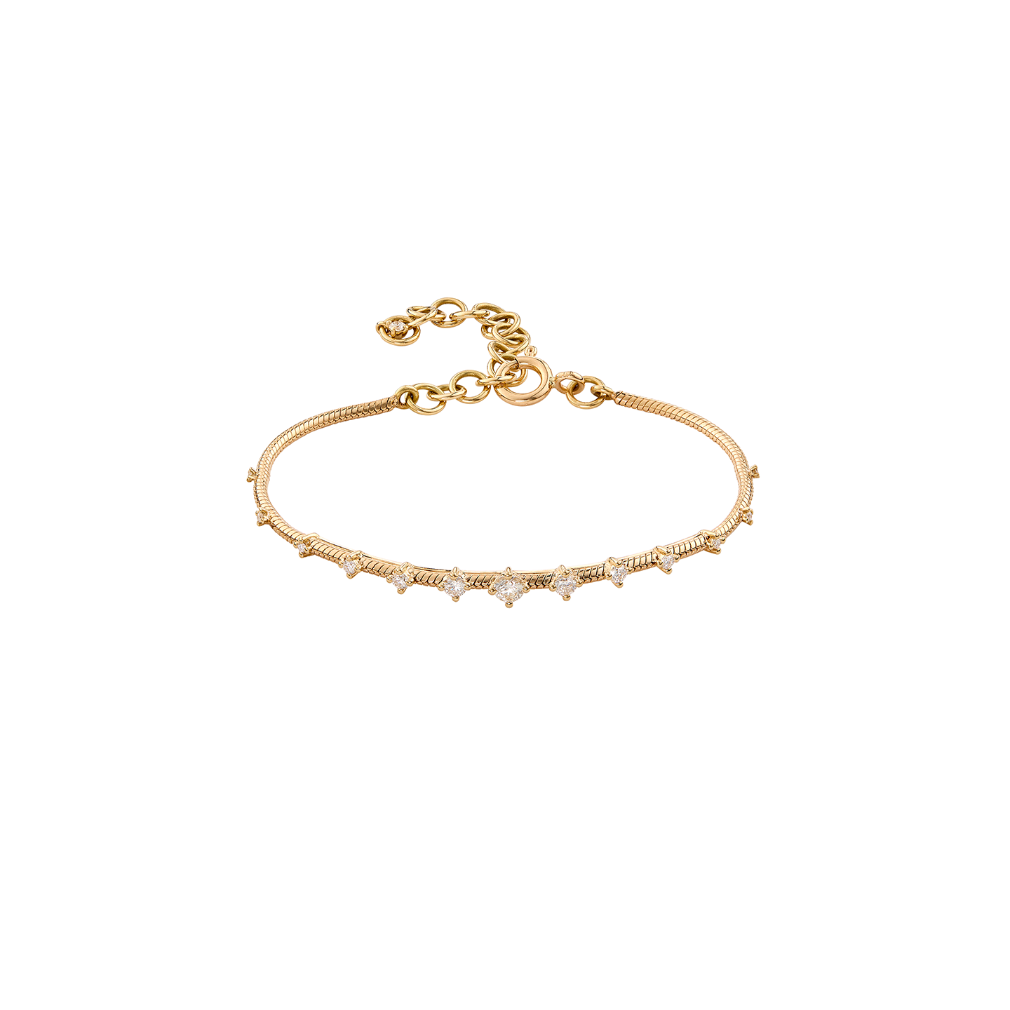 Fernando Jorge 'Parallel' Diamonds on Chain Bracelet