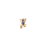 Bibi Van Der Velden Mini Frog Abalone Quartz Stud-Right