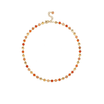 Irene Neuwirth Classic 5mm Rose Cut and Cabochon Necklace