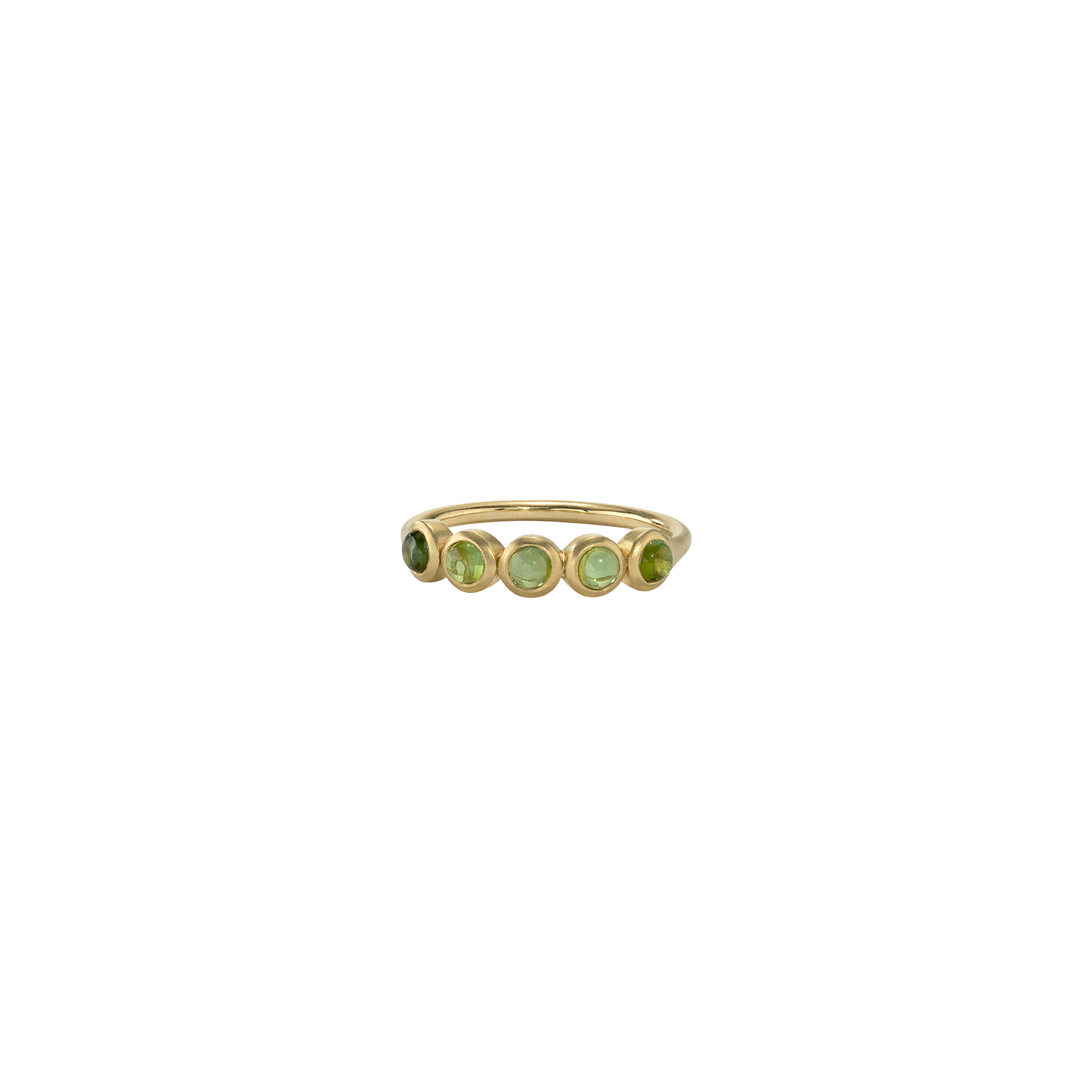 Irene Neuwirth Classic Five Stone Bezel Ring