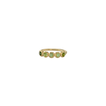 Irene Neuwirth Classic Five Stone Bezel Ring
