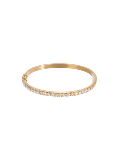 Caroline Ellen Pave Diamond Bangle