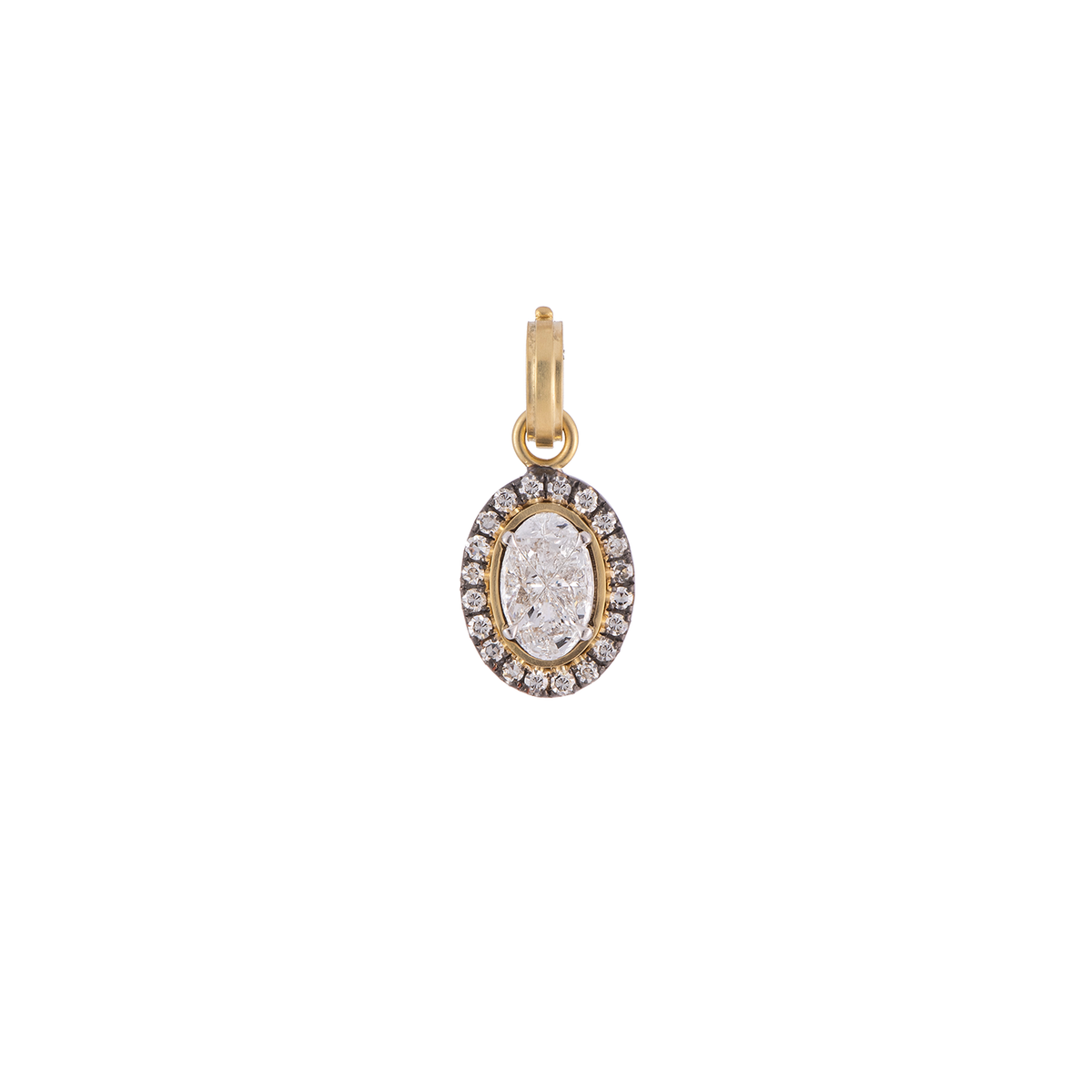 Sylva & Cie Mosaic Diamond Pendant