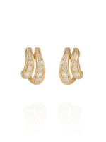 Fernando Jorge 'Stream' Doubled Diamond Hoops