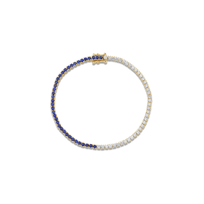 Anita Ko Diamond and Sapphire Hepburn Bracelet