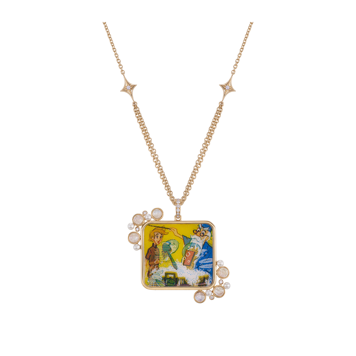 Francesca Villa 'Abracadabra' Alchemist Lenticular Necklace