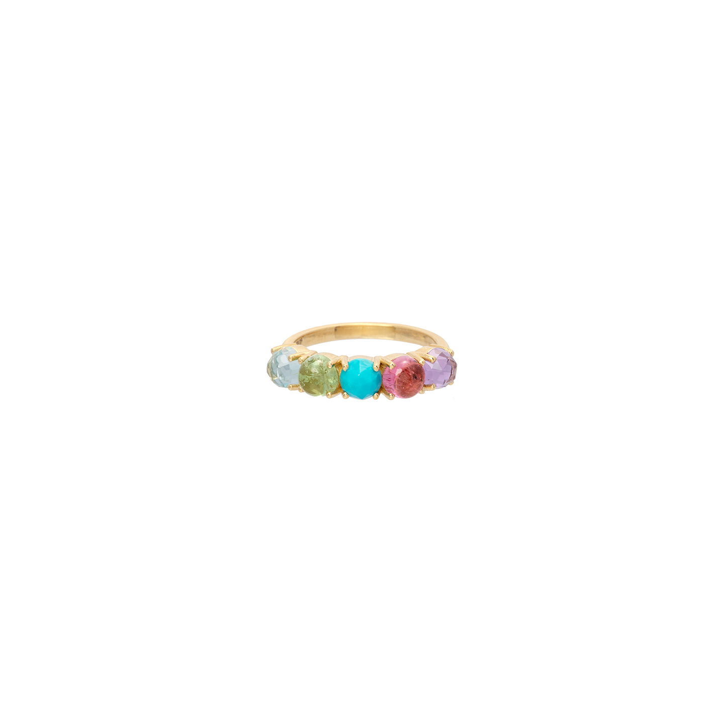 Irene Neuwirth Classic Multi Gemstone Ring
