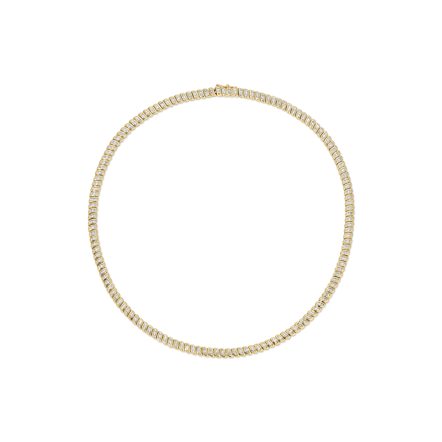 Anita Ko Thin Baguette Diamond Zoe Choker