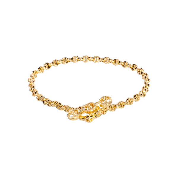 Hoorsenbuhs Micro Open Link Bracelet – The Loupe Jewelry Hoorsenbuhs Micro Open Link Bracelet – The Loupe Jewelry