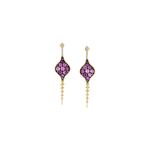 VRAM DiaChrona Sapphire and Diamond Earrings