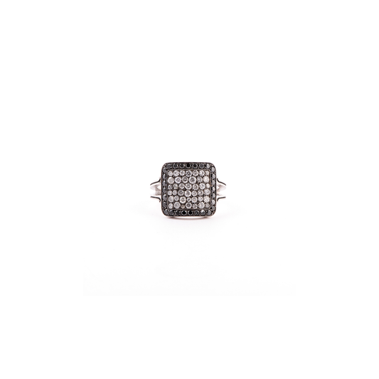 Sylva & Cie Small Square Ten Table Ring