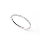 Sylva & Cie French Cut Diamond Bangle