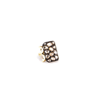 Sylva & Cie Champagne Diamond Ten Table Ring