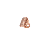 Sylva & Cie Short Baguette Ten Table Ring