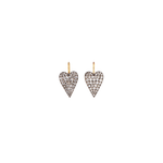 Sylva & Cie Heart Ten Table Earrings