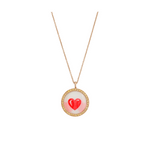 Francesca Villa 'Abracadabra Luxe' Be in Love Lenticular Necklace