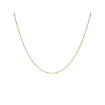 Caroline Ellen Rectangular Link Cable Chain with Lobster Claw Clasp