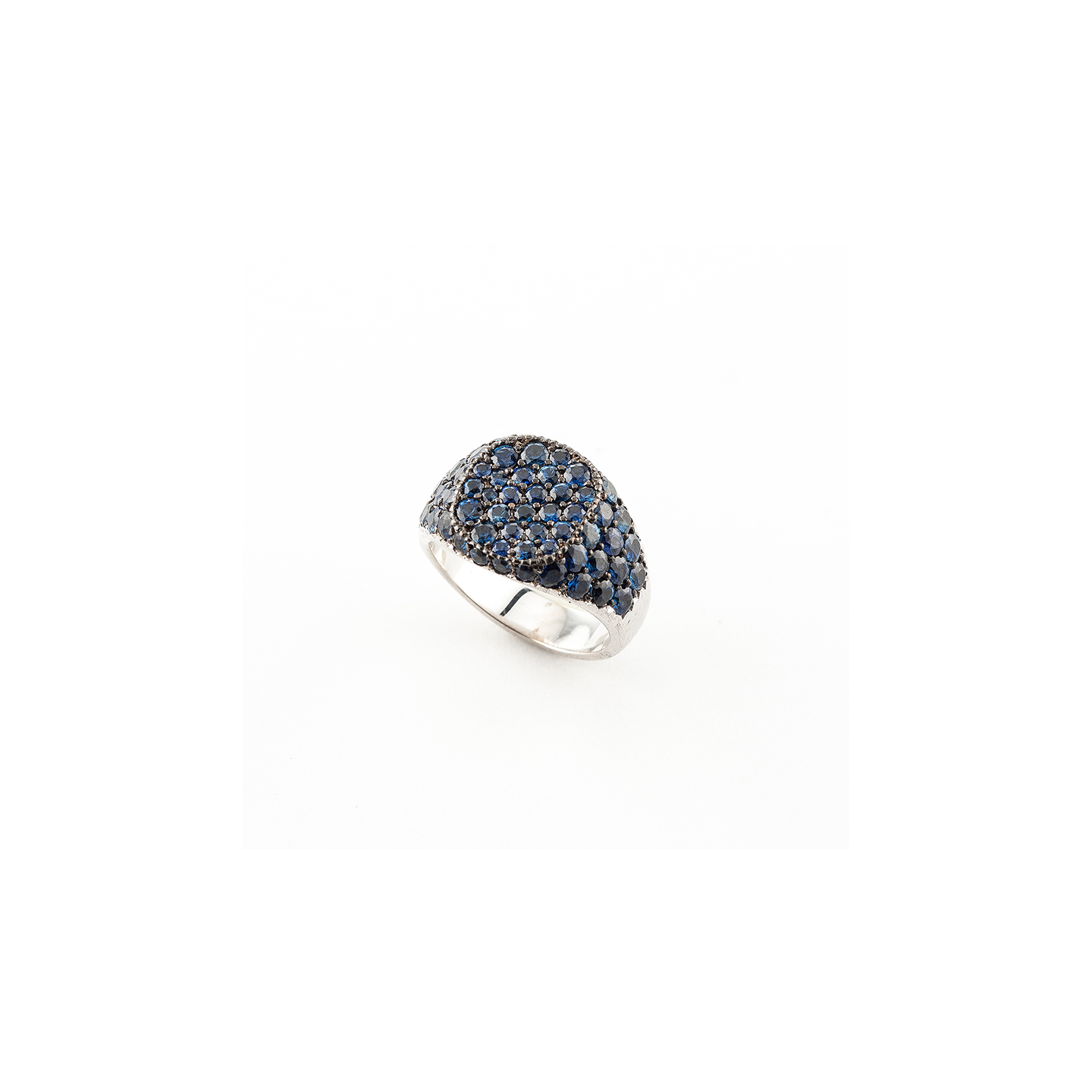 Sylva & Cie Sapphire Signet Ring