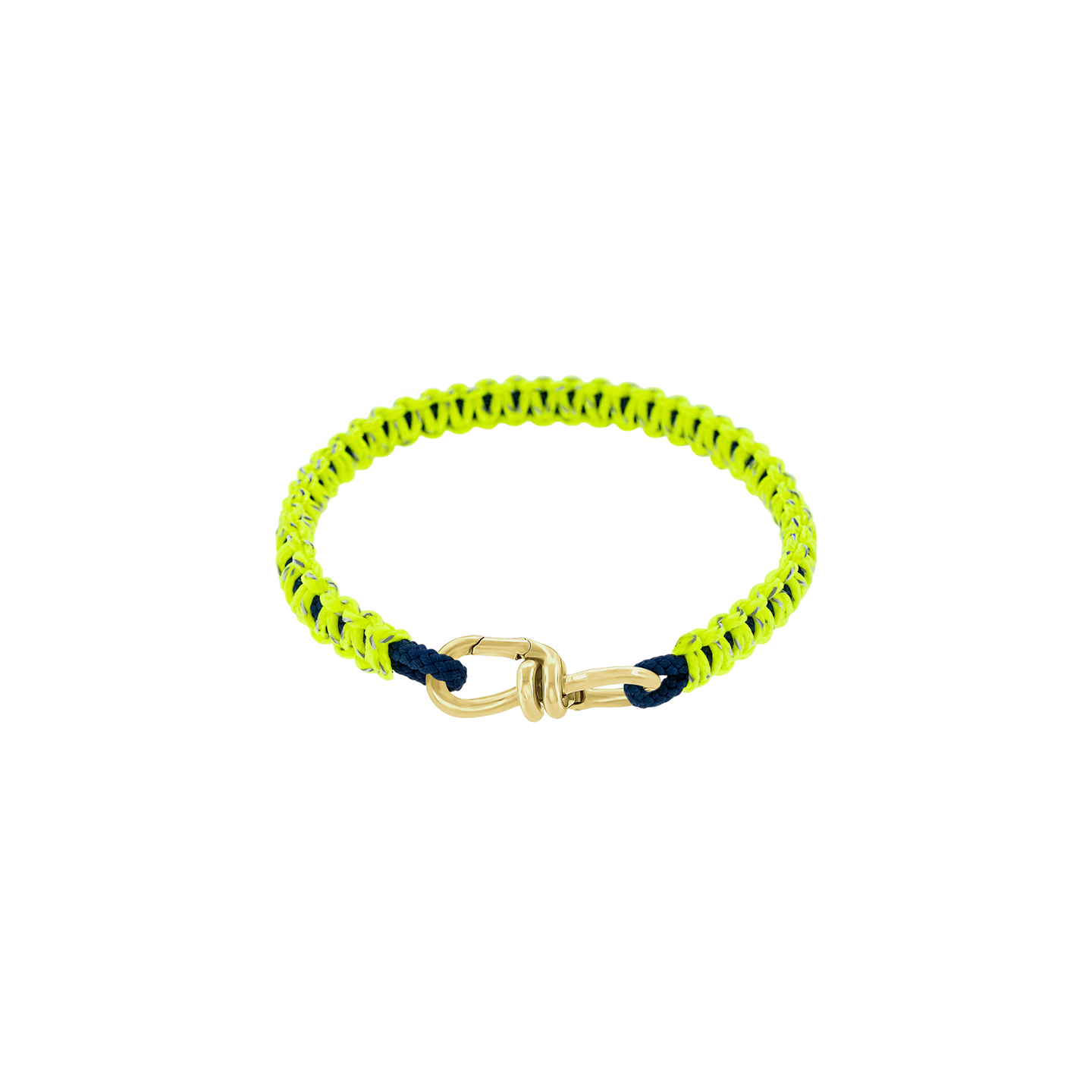 Luis Morais Wire Clasp on Braided Cord Bracelet