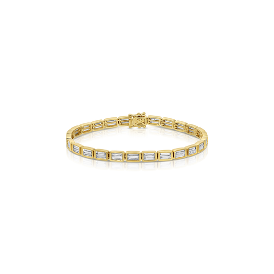 Anita Ko Baguette Diamond Bunny Bracelet