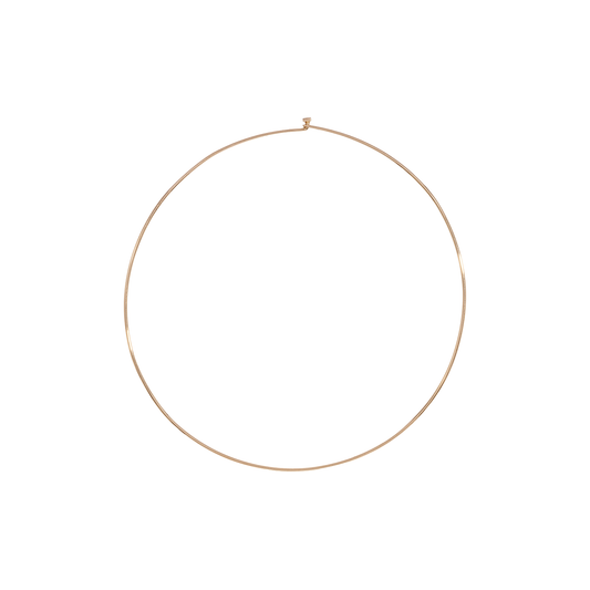 Dezso Wave Gold Wire Necklace