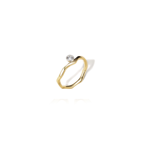 Milamore 'Kintsugi' Diamond Vine Ring – The Loupe Jewelry Milamore 'Kintsugi' Diamond Vine Ring – The Loupe Jewelry