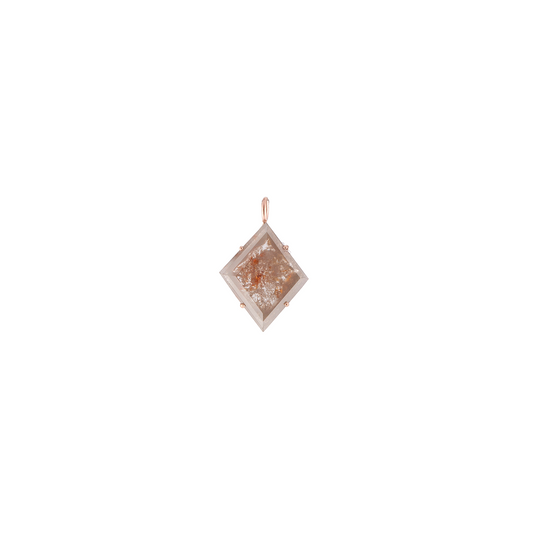 Sylva & Cie Rough Cut Diamond Pendant