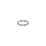 Hoorsenbuhs Dame Tri-Link Antiquated Ring