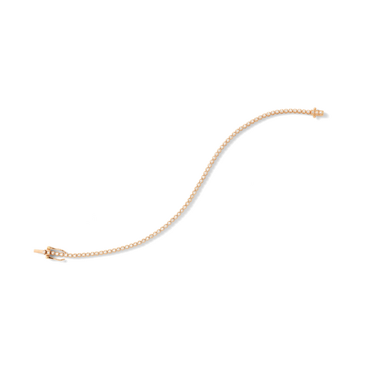 Eva Fehren 1mm Line Tennis Bracelet