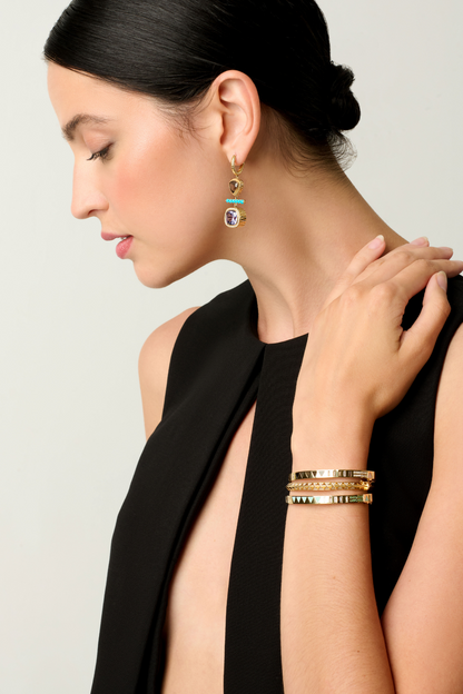 Harwell Godfrey One-of-a-Kind Totem Earrings
