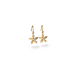 Caroline Ellen Flower Hook Earrings