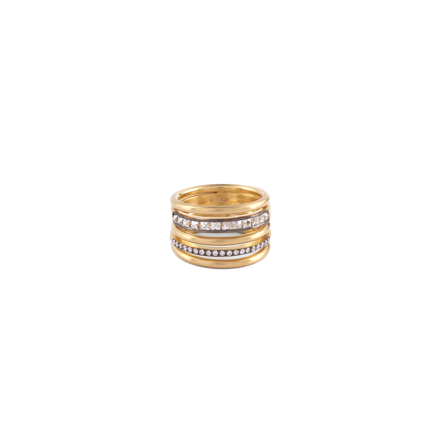 Sylva & Cie Spiral Diamond Ring