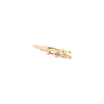 Bibi Van Der Velden Alligator Tsavorite Bite Earring-Single