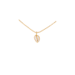 Anita Ko Small Palm Leaf Diamond Necklace